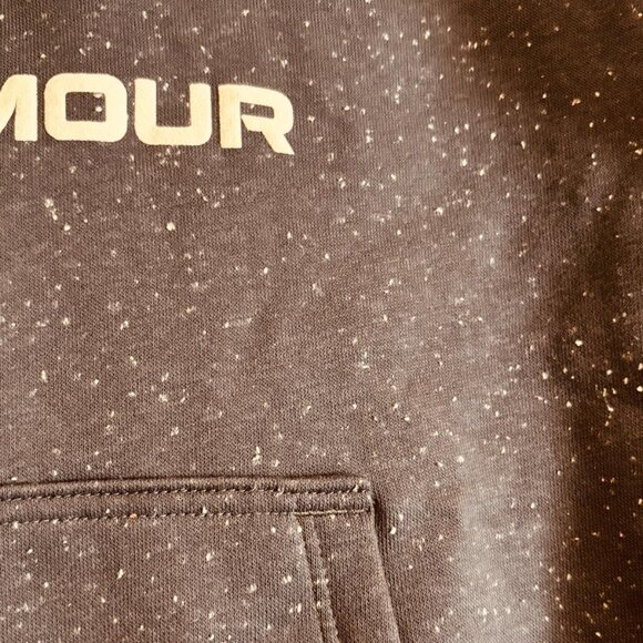 Under Armour Women’s Rival Fleece Logo Hoodie Navy XS - Picture 4 of 7